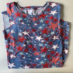 NWOT Star spangled Lularoe Irma